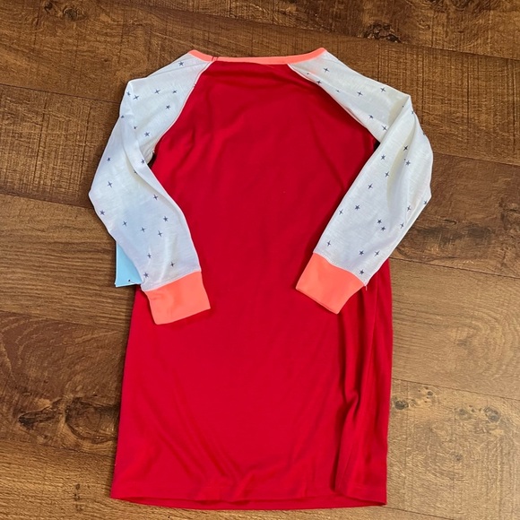 NWT girls unicorn Christmas nightgown pajamas Sz 4/5 extra small XS - Picture 6 of 7